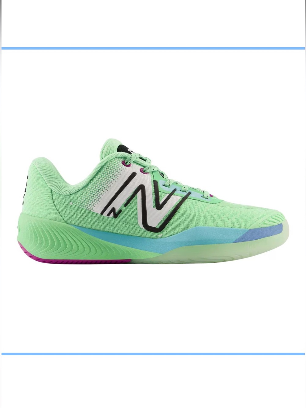 New Balance FuelCell Nine Nine Six Tennis Shoes in Lime Green size 8
